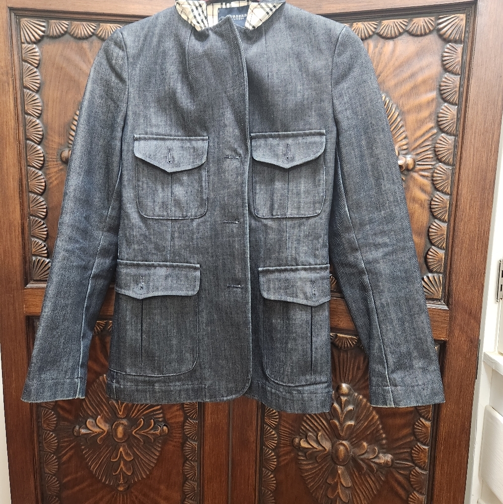 Authentic Burberry Denim Jacket - Picture 5 of 15